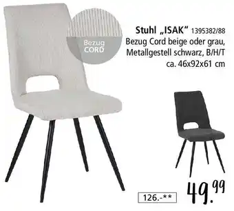 Zurbrüggen Stuhl ,,ISAK" Angebot
