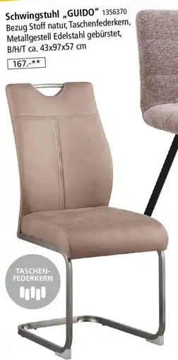 Zurbrüggen Schwingstuhl ,,GUIDO" Angebot