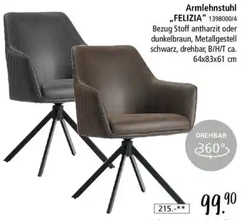 Zurbrüggen Armlehnstuhl ,,FELIZIA" Angebot