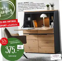 Zurbrüggen Voleo Sekretär ,,DETROIT" Angebot