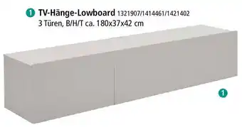 Zurbrüggen TV-Hänge-Lowboard Angebot