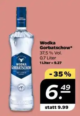 NETTO Wodka Gorbatschow Angebot