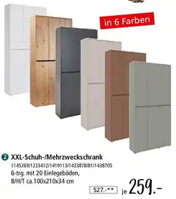 Zurbrüggen XXL-Schuh-/Mehrzweckschrank Angebot