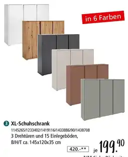 Zurbrüggen XL-Schuhschrank Angebot