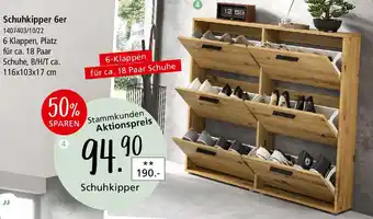 Zurbrüggen Schuhkipper 6er Angebot