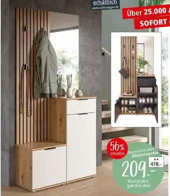 Zurbrüggen Xora Kompaktgarderobe „SIMPLE" Angebot