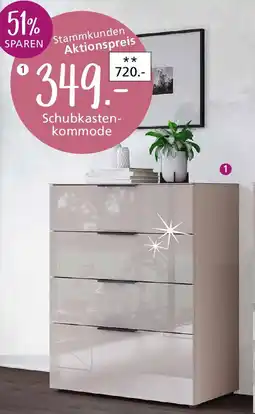 Zurbrüggen Novel Schubkastenkommode Angebot