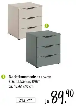 Zurbrüggen Xora Nachtkommode Angebot