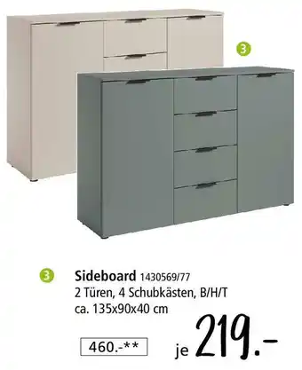 Zurbrüggen Sideboard Angebot