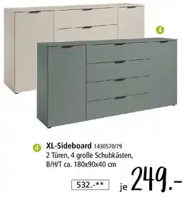 Zurbrüggen XL-Sideboard Angebot