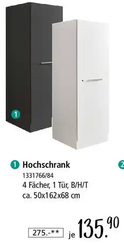 Zurbrüggen Hochschrank Angebot