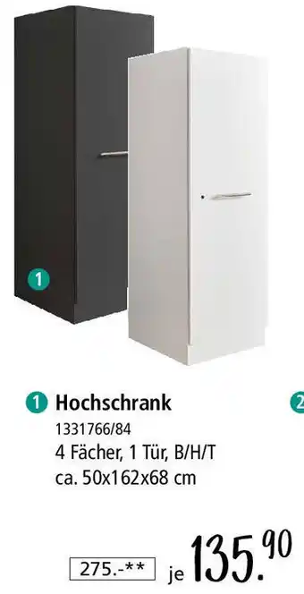 Zurbrüggen Hochschrank Angebot