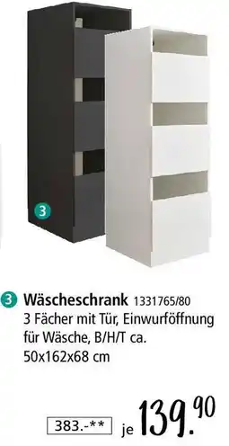 Zurbrüggen Wäscheschrank Angebot