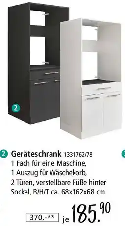 Zurbrüggen Geräteschrank Angebot