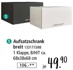 Zurbrüggen Aufsatzschrank breit Angebot