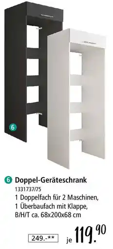 Zurbrüggen Doppel-Geräteschrank Angebot