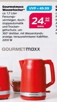 NETTO GOURMETmaxx Wasserkocher Angebot