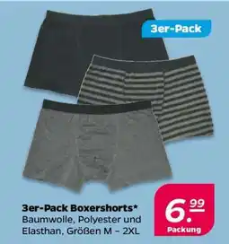 NETTO 3er-Pack Boxershorts Angebot