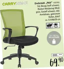 Zurbrüggen CARRYHOME Drehstuhl ,,PAN" Angebot