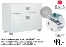 Zurbrüggen Stylife Waschbeckenunterschrank ,,QUADRA" Angebot