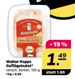 NETTO Walter Popps Geflügelsalat Angebot