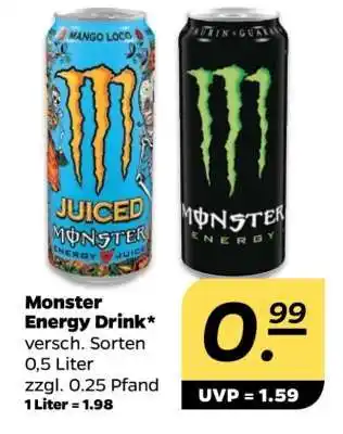 NETTO Monster energy drink Angebot