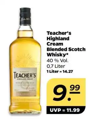 NETTO Teacher’s Highland Cream Blended Scotch Whisky Angebot
