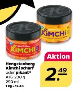 NETTO Hengstenberg Kimchi scharf oder pikant Angebot