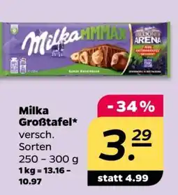 NETTO MILKA Großtafel Angebot