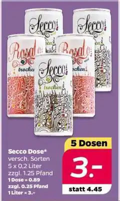 NETTO Secco Dose Angebot