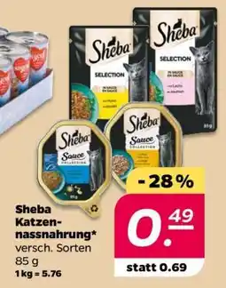 NETTO Sheba Katzennassnahrung Angebot