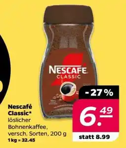 NETTO Nescafé Classic Angebot