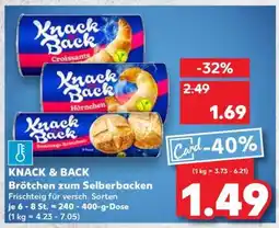 Kaufland Knack & Back Angebot