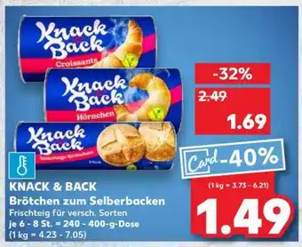 Kaufland Knack & Back Angebot