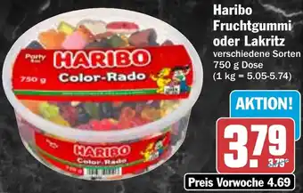 HIT Haribo Fruchtgummi oder Lakritz Angebot