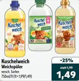 Aktiv Irma Kuschelweich Weichspüler Angebot