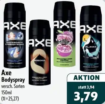 Aktiv Irma Axe Bodyspray Angebot