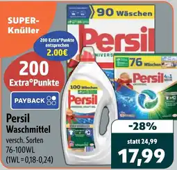 Aktiv Irma Persil Waschmittel Angebot