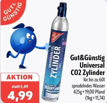Aktiv Irma Gut&Günstig Universal CO2 Zylinder Angebot