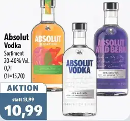 Aktiv Irma Absolut Vodka Angebot