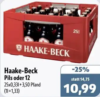 Aktiv Irma Haake-Beck Pils oder 12 Angebot
