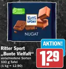 HIT Ritter Sport ,,Bunte Vielfalt" Angebot