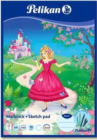 Woolworth Pelikan Malblock DIN A4 Angebot