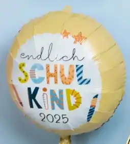 Woolworth Folienballon Schulkind Angebot
