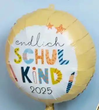 Woolworth Folienballon Schulkind Angebot