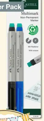 Woolworth Faber-Castell Marker Multimark Angebot