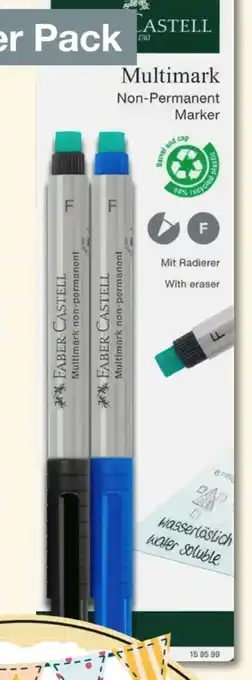 Woolworth Faber-Castell Marker Multimark Angebot