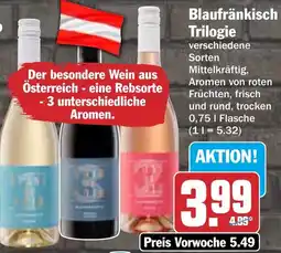 HIT Blaufränkisch Trilogie Angebot
