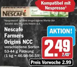 HIT Nescafé Farmers Origins NCC Angebot