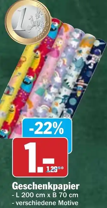 HIT Geschenkpapier Angebot